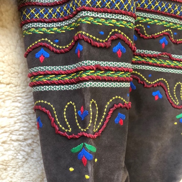 Bally brown suede boots - EU35 / AU5 - Picture 4 of 10